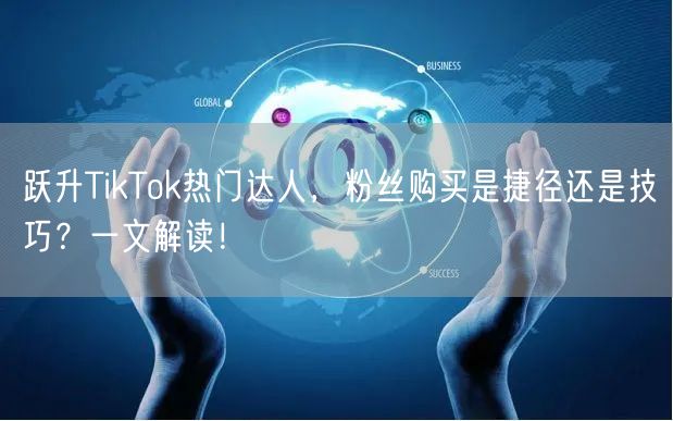 跃升TikTok热门达人，粉丝购买是捷径还是技巧？一文解读！