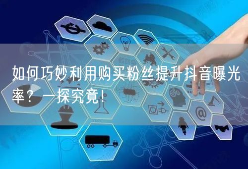 如何巧妙利用购买粉丝提升抖音曝光率？一探究竟！